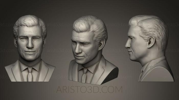 Busts and bas-reliefs of famous people (BUSTC_0267) 3D model for CNC machine